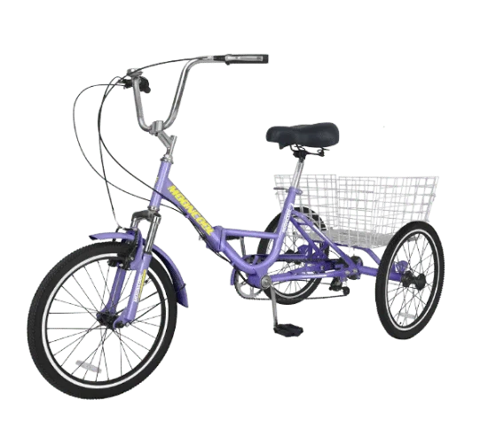 Best Foldable Tricycle for Adults - DoCred Adult Tricycle