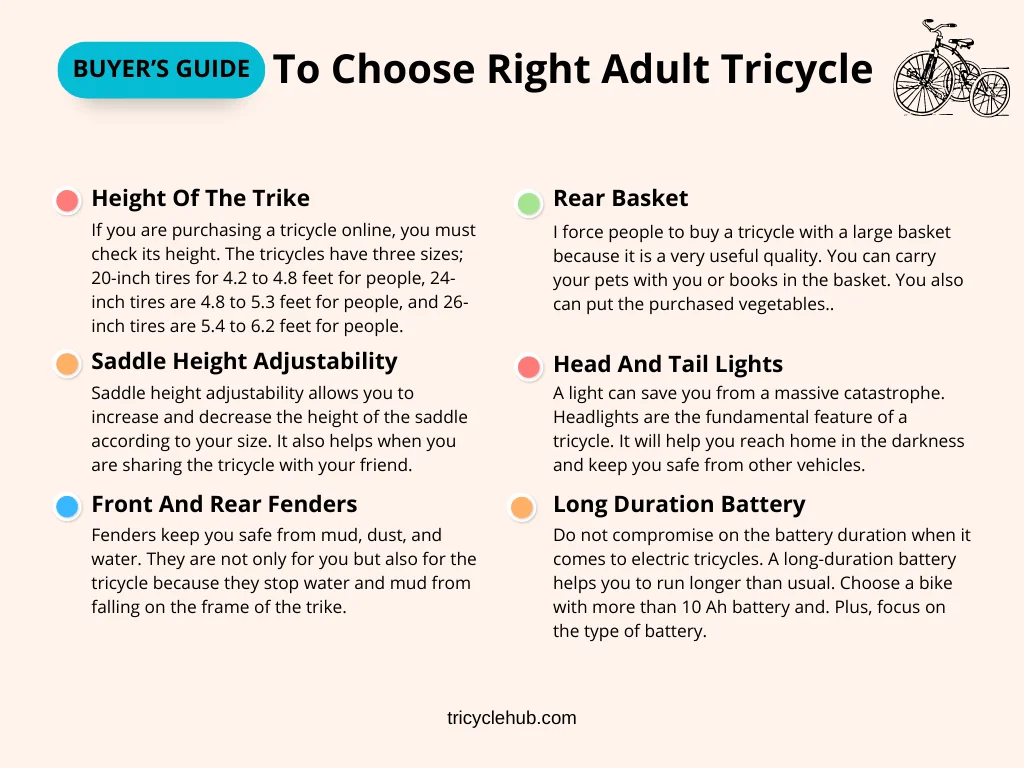 Buyer’s Guide To Choose Right Adult Tricycle