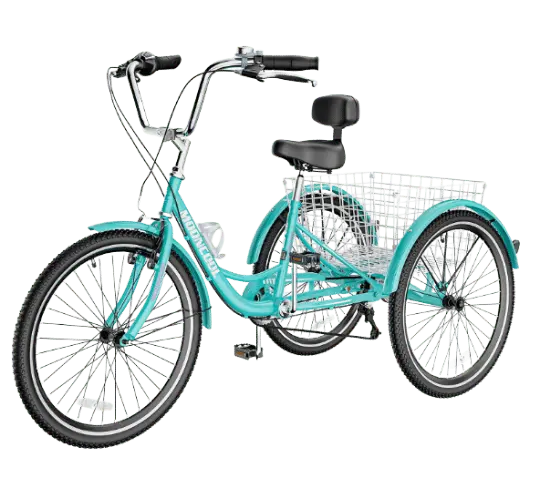 Slsy Adult Tricycle with Basket