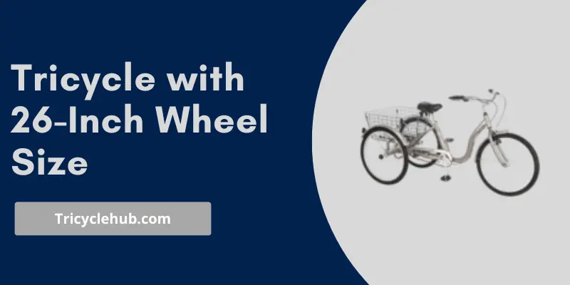 Tricycle with 26-Inch Wheel Size 