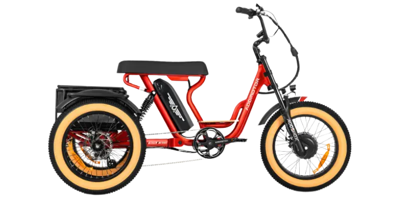 SOLETRI Electric Trike for Two Riders